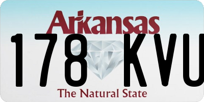 AR license plate 178KVU