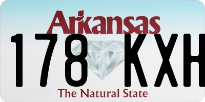 AR license plate 178KXH