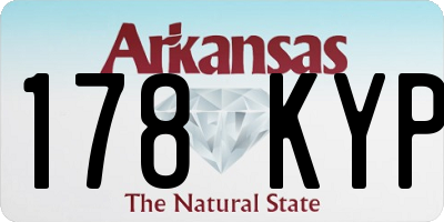 AR license plate 178KYP