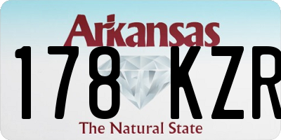 AR license plate 178KZR