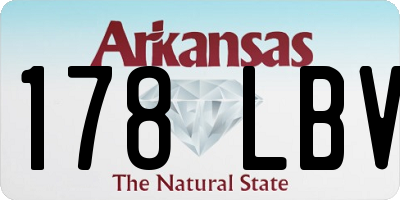 AR license plate 178LBV