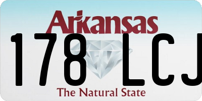 AR license plate 178LCJ