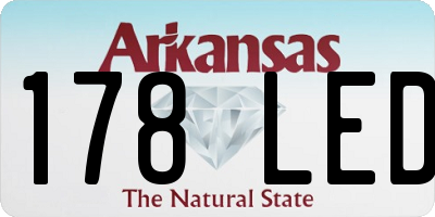 AR license plate 178LED