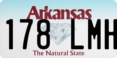 AR license plate 178LMH