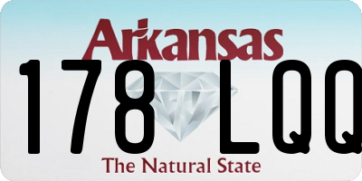 AR license plate 178LQQ