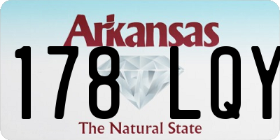 AR license plate 178LQY