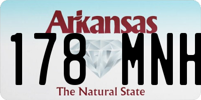 AR license plate 178MNH