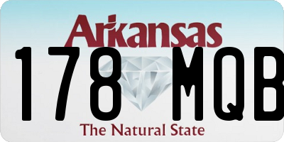 AR license plate 178MQB