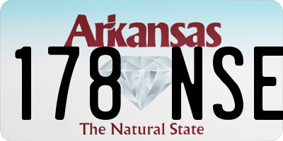 AR license plate 178NSE