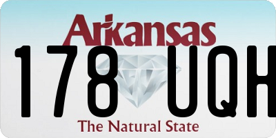 AR license plate 178UQH