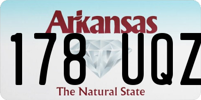 AR license plate 178UQZ
