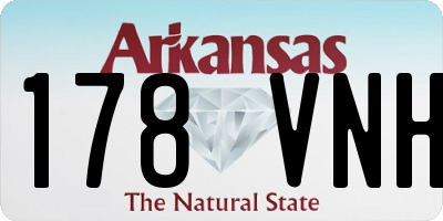AR license plate 178VNH
