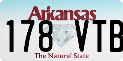 AR license plate 178VTB