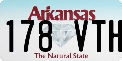 AR license plate 178VTH