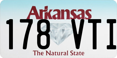 AR license plate 178VTI
