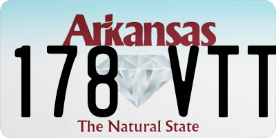 AR license plate 178VTT
