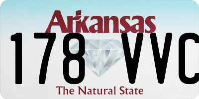AR license plate 178VVC
