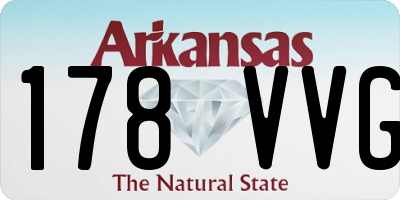 AR license plate 178VVG