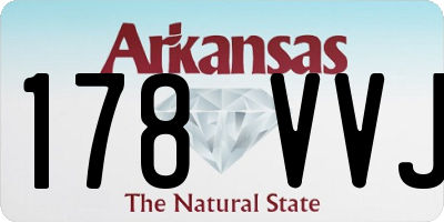 AR license plate 178VVJ