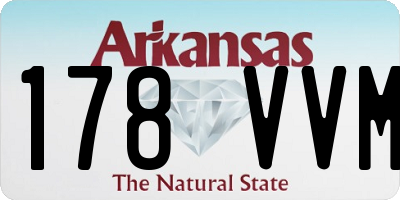 AR license plate 178VVM