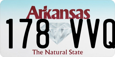 AR license plate 178VVQ