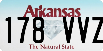 AR license plate 178VVZ