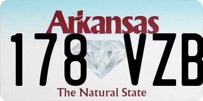 AR license plate 178VZB