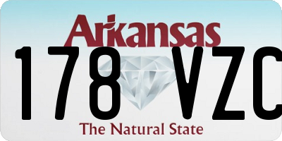 AR license plate 178VZC
