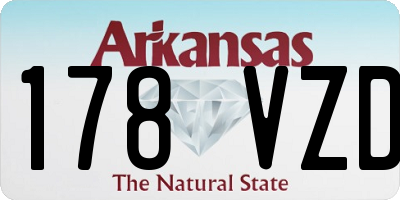 AR license plate 178VZD