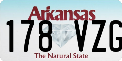 AR license plate 178VZG