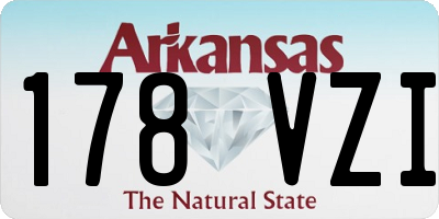 AR license plate 178VZI