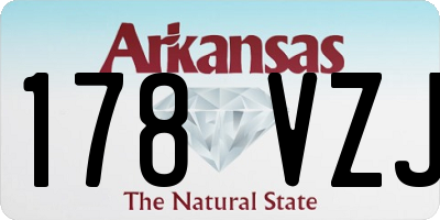 AR license plate 178VZJ