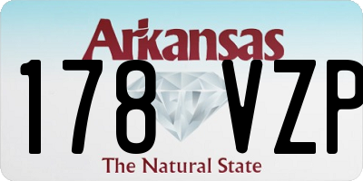 AR license plate 178VZP