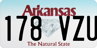 AR license plate 178VZU