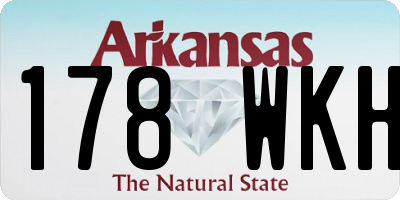 AR license plate 178WKH