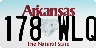 AR license plate 178WLQ