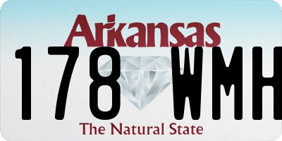 AR license plate 178WMH