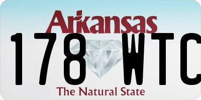 AR license plate 178WTC