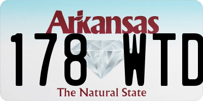 AR license plate 178WTD