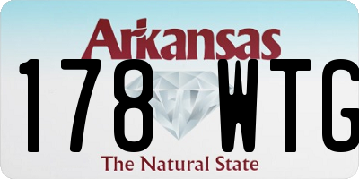 AR license plate 178WTG