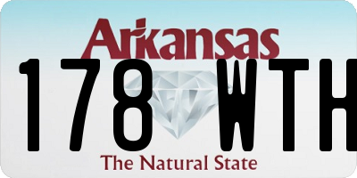 AR license plate 178WTH