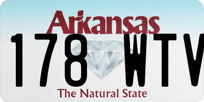 AR license plate 178WTV