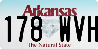 AR license plate 178WVH