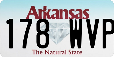 AR license plate 178WVP