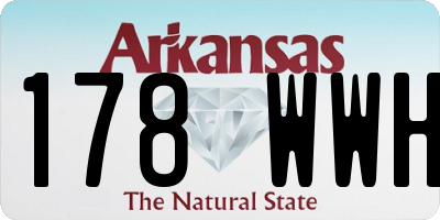 AR license plate 178WWH