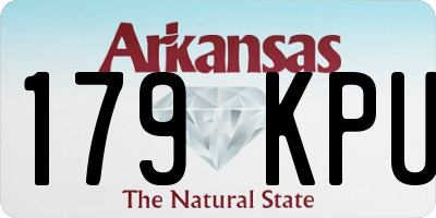 AR license plate 179KPU