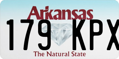 AR license plate 179KPX