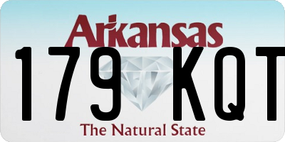 AR license plate 179KQT