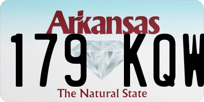 AR license plate 179KQW