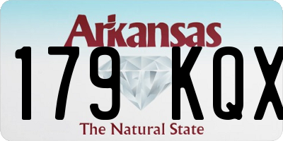 AR license plate 179KQX